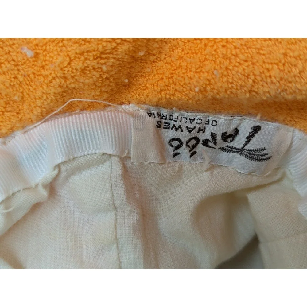 Terry Cloth Floppy Beach‎ Hat Tapoo Hawes California Child Size